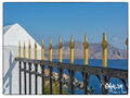 Golden railing at the Castle, Chorio