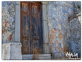 The ruins on Symi, can easily be mistaken for a painting