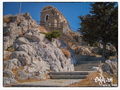 Steps towards the Castle of Chorio