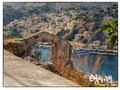 View of the port of Yialos